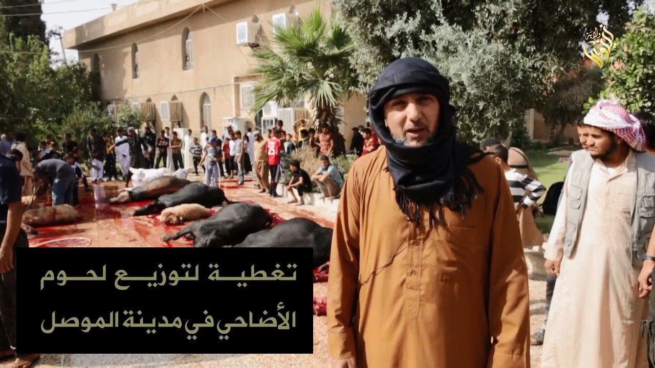 تغطية لتوزيع لحوم الأضاحي في مدينة الموصل - وِلاية نينَوى
