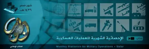 الإحصائية الشهرية للعمليات العسكرية “صفر 1436هـ” – ولاية الجنوب