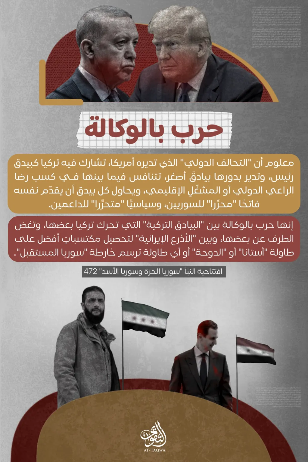 حرب بالوكالة – مؤسسة التقوى
