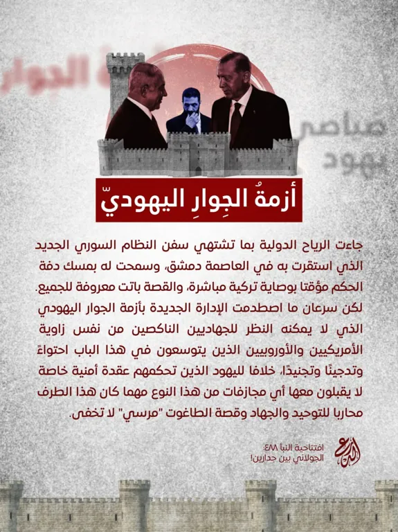 أزمةُ الجِوارِ اليَهوديِّ – الدرع السني